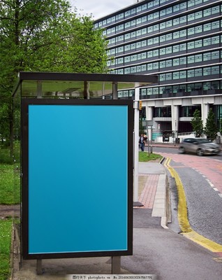 街頭站臺廣告牌 城市流動風景中的營銷藝術